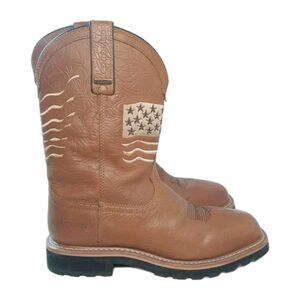 Centenario Waterproof Work Boots Mens Size 9.5 EE Brown